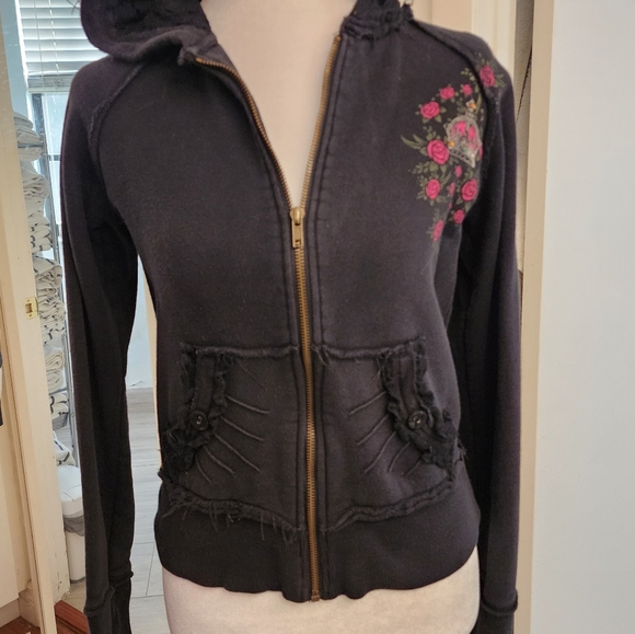 💎 Y2K Hard Rock Hotel & Casino Hollywood FL Zip-Up 💎 - Picture 7 of 7